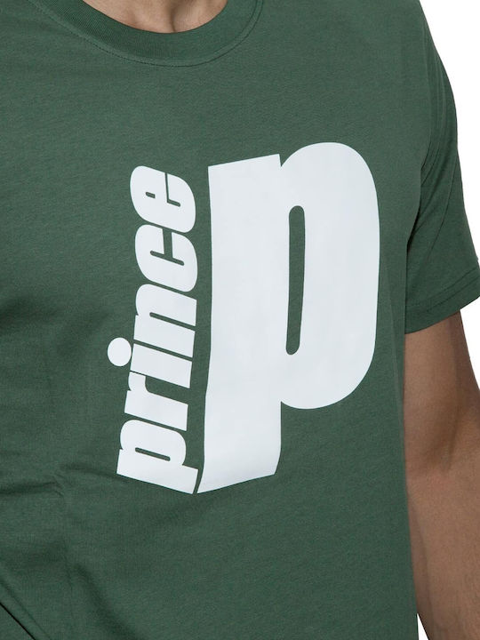 Prince T-shirt Bărbătesc cu Mânecă Scurtă Verde