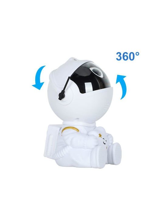 XO Kids Projector Lamp White 8.5x5x7.6εκ.