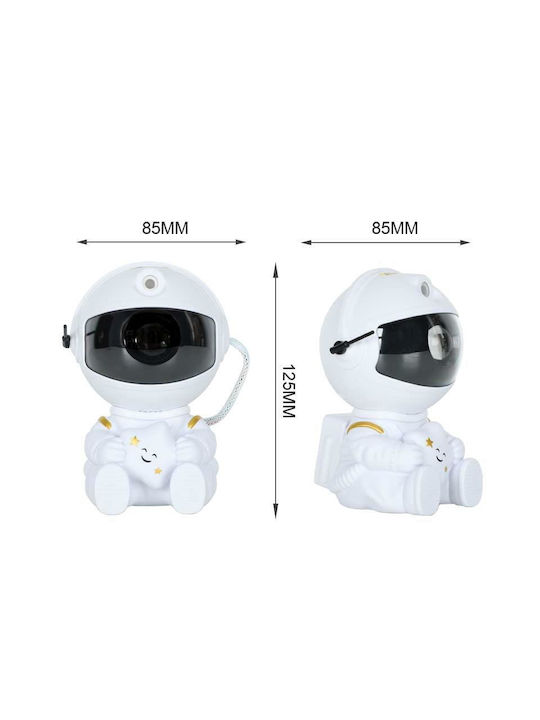 XO Kids Projector Lamp White 8.5x5x7.6εκ.
