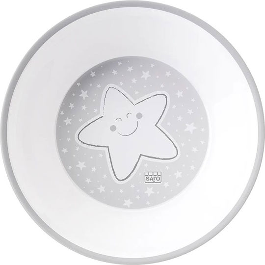 Saro Σετ Φαγητού Little Stars από Μελαμίνη Λευκό 5τμχ