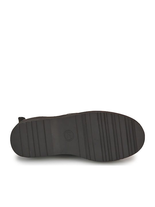 Kinderstiefel mit Reißverschluss Braun