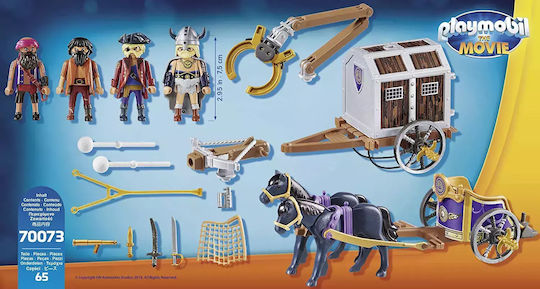 Playmobil Филмът Charlie with Prison Wagon за 5+ години 70073
