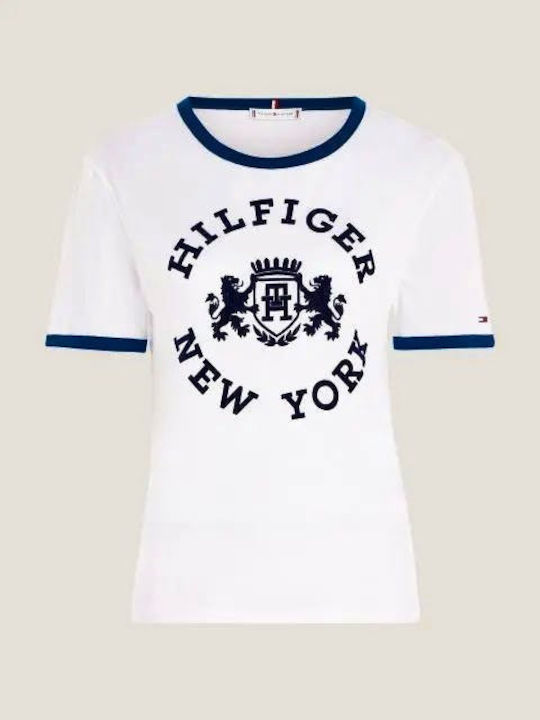 Tommy Hilfiger Γυναικείο T-shirt Λευκό