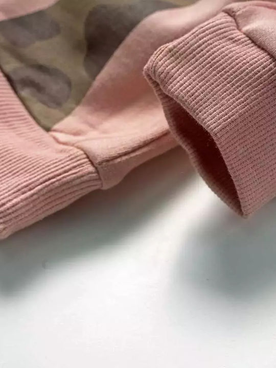 Kinder-Set mit Leggings Winter 2Stück Rosa