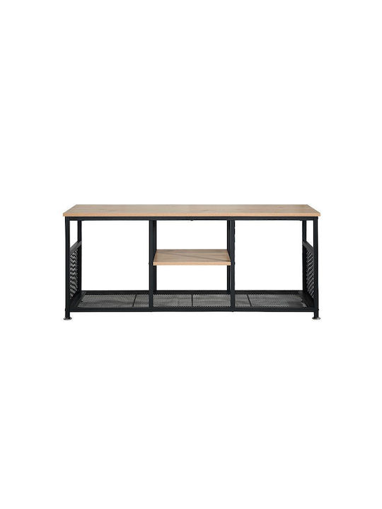 TV Stand Edge from Metal & Wood Sonoma-artisan L120xW40xH50cm