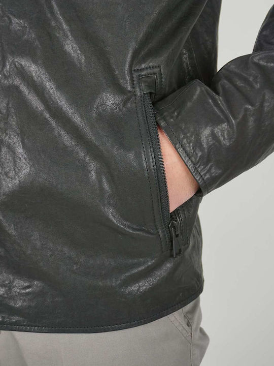 Lederjacke Jacke Schwarz
