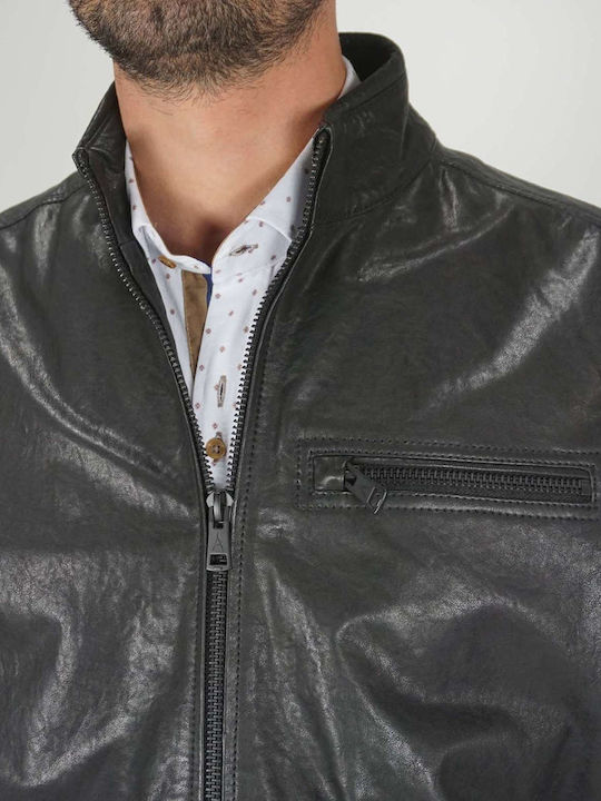Lederjacke Jacke Schwarz
