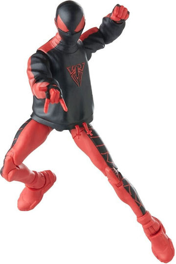 Action Figure Miles Morales Spiderman Marvel Legends Spider-Man for 4+ years old Years 15cm.