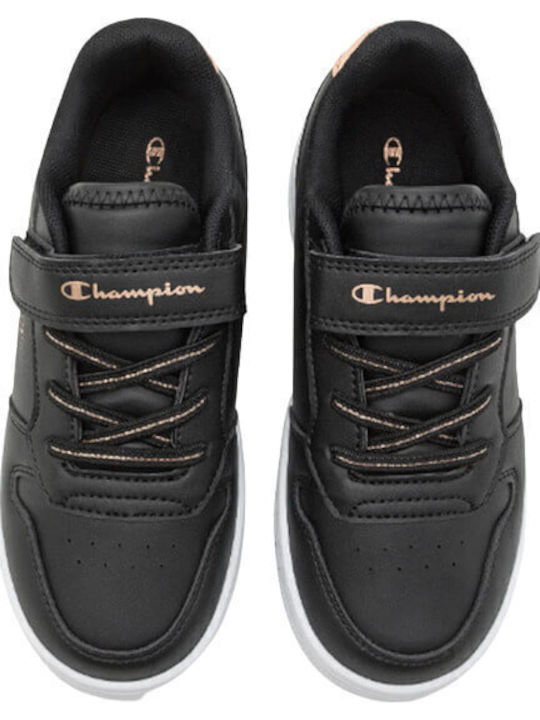 Rebound Kids Sneakers with Scratch Black