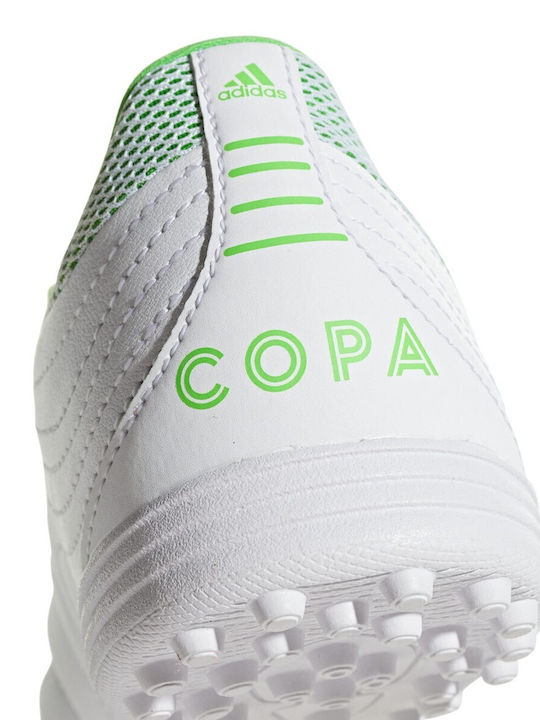 Copa 19.3 TF GS Kids Turf Soccer Shoes White