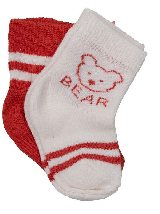 Biorganic Kinderstrümpfe Knöchelsocken Mehrfarbig 2 Paare