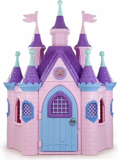 Feber Plastic Kids Playhouse Pink Super Princesses Palace 198x147x250cm