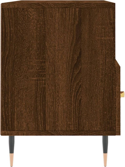 TV-Möbel Hölzernes Smoky Oak L102xB36xH50cm