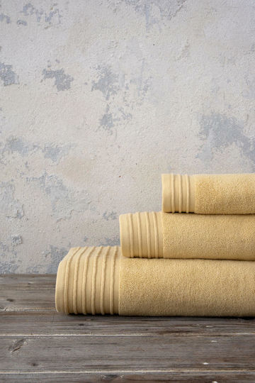 Nima Πετσέτα Προσώπου Feel Fresh 50x100εκ. Mexican Beige Βάρους 500gr/m²