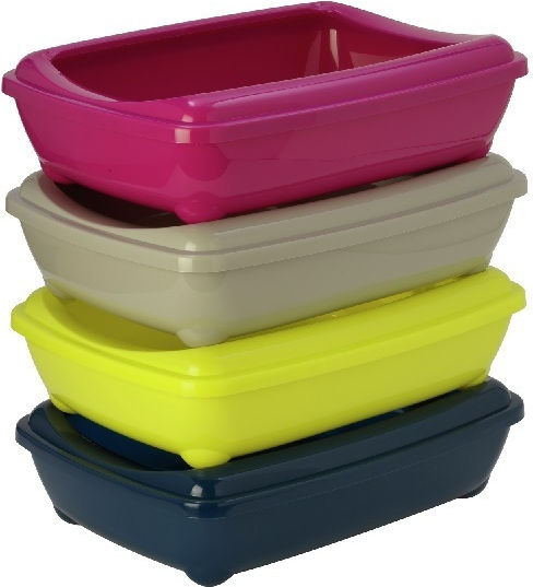 Moderna Arist-O Large + Rim Cat Basin Blue L49.5 x W37.8 x H13.5cm