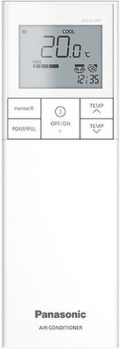 Panasonic Etherea nanoe X Κλιματιστικό Inverter 9000 BTU A+++/A+++ με WiFi Graphite Grey