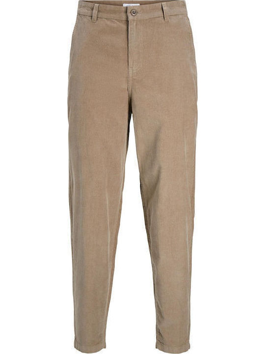 Trousers in Tapered Line Ecru