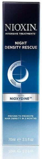 Nioxin Night Density Rescue Leave In Serum Μαλλιών κατά της Τριχόπτωσης with Nyoxidine 70ml