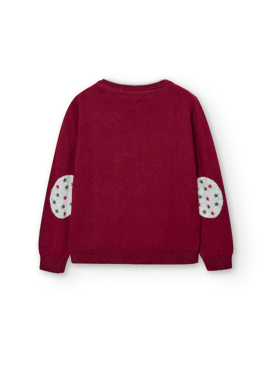 Boboli Kids Sweater Long Sleeve Burgundy