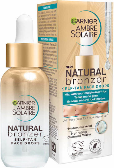 Garnier Ambre Solaire Natürlicher Bräunungs-Serum Gesicht 200ml