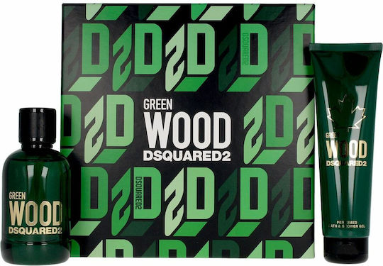 Dsquared2 Green Wood Мъжки сет с Eau de Toilette 2бр