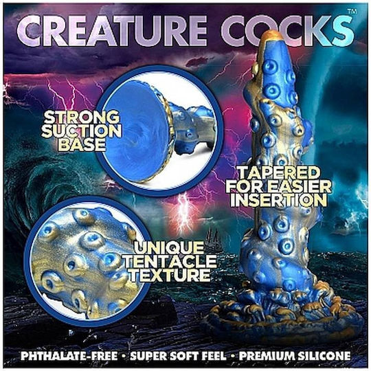 Lord Dildo με Βεντούζα Γαλάζιο