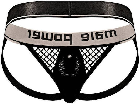 Malepower Herren Jockstrap Schwarz