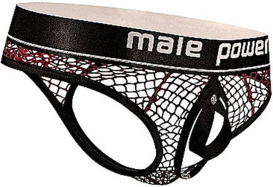 Malepower Ανδρικό Εσώρουχο Jockstrap Μπορντό