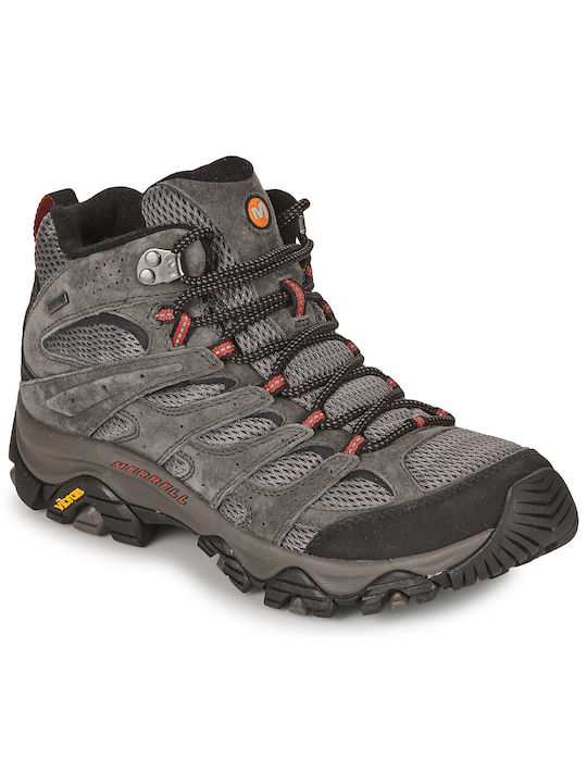 Merrell Moab 3 Ανδρικά Ορειβατικά Μποτάκια Αδιάβροχα με Μεμβράνη Gore-Tex Γκρι