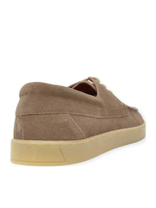 Leder Herren Freizeitschuhe Beige