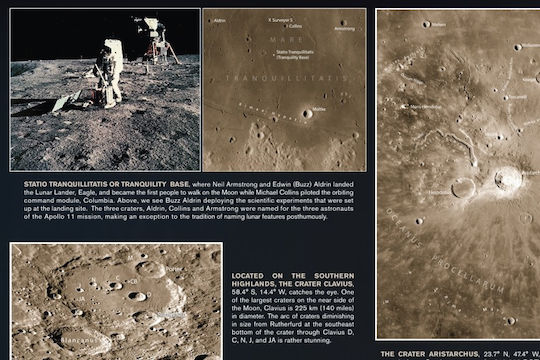 Celestron Moon Map Αξεσουάρ Τηλεσκοπίων
