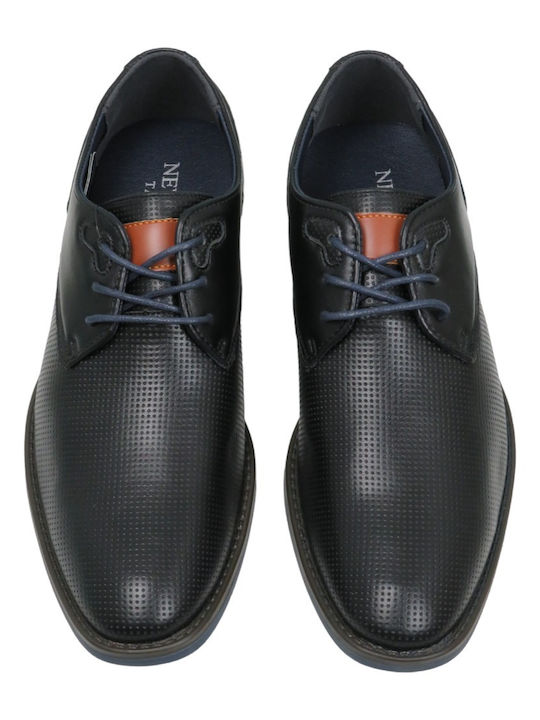 New York Tailors Pantofi casual pentru bărbați Negre