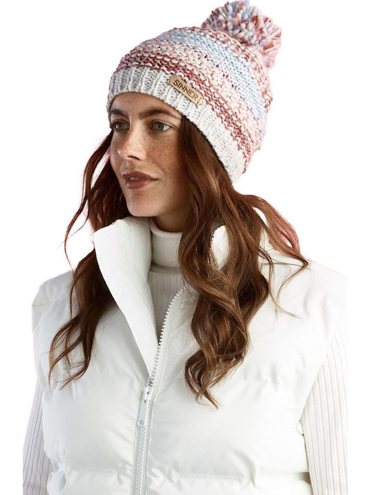 Sierra Beanie Beanie Knitted Light Grey Melange