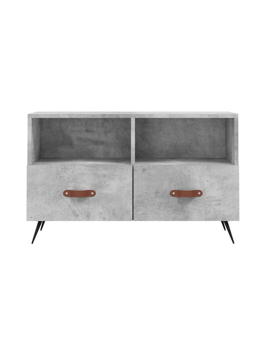 vidaXL TV Stand Gray M80xD36xH50cm