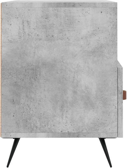 vidaXL TV-Ständer Grau M80xP36xH50cm