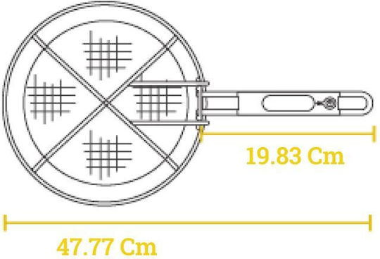 Lodge Coș de prăjire din Oțel Inoxidabil 26.67εκ.