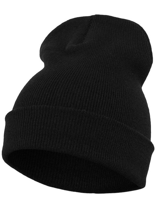 Flexfit Knitted Beanie Cap Black