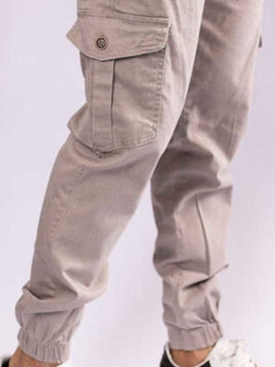 Men's Cargo Trousers with Elastic Zana Time 1500 MΠEZ