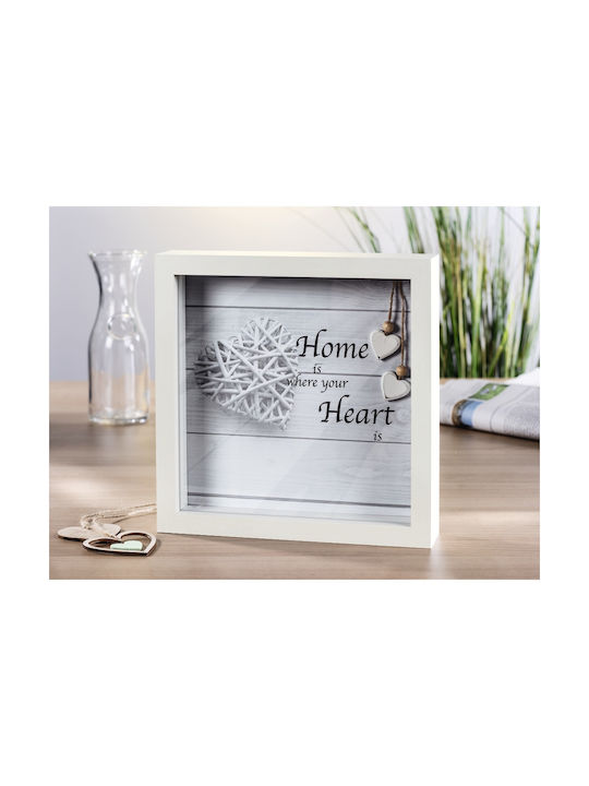 HAMA Wooden Photo Frame With Black Frame