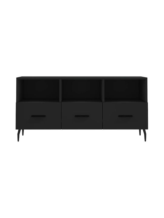 TV-Ständer Schwarz M102xP36xH50cm