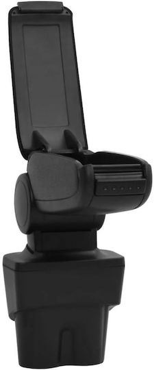 vidaXL Τεμπέλης Αυτοκινήτου Συμβατός με Volkswagen Touran / Caddy σε Μαύρο Χρώμα