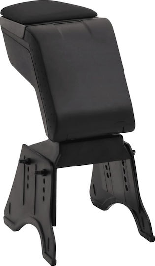 vidaXL Car Leather Armrest Universal Black