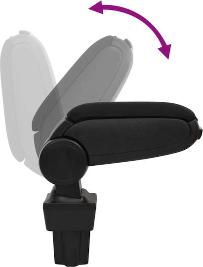 vidaXL Car Armrest for Black