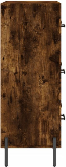 Wooden Chest of Drawers with 3 Drawers 69.5x34x90cm
