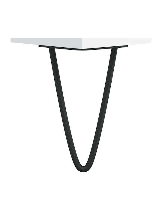 Συρταριέρα Κρεβατοκάμαρας mit 3 Schubladen Weiß 69.5x34x90cm