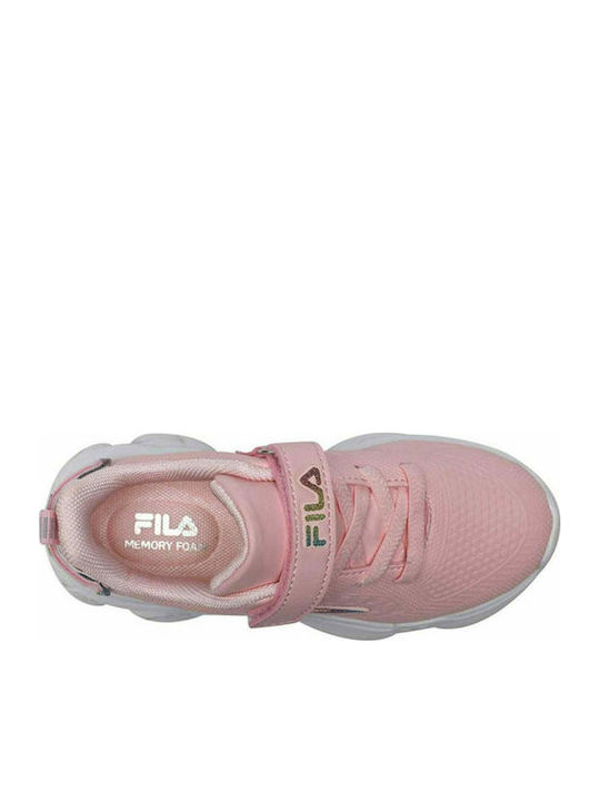 Memory Musha Παιδικά Sneakers με Σκρατς Ροζ