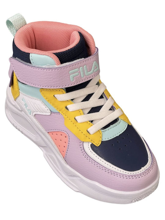 Memory Ayo 2 Kids Sneakers High with Scratch Pink