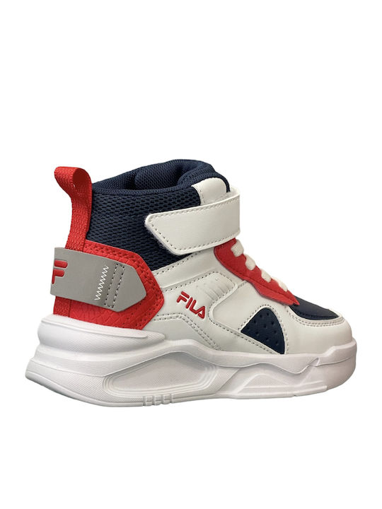 Memory Ayo 2 Kids Sneakers High with Scratch White