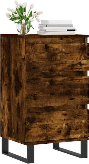 Wooden Chest of Drawers with 3 Drawers 40x35x70cm