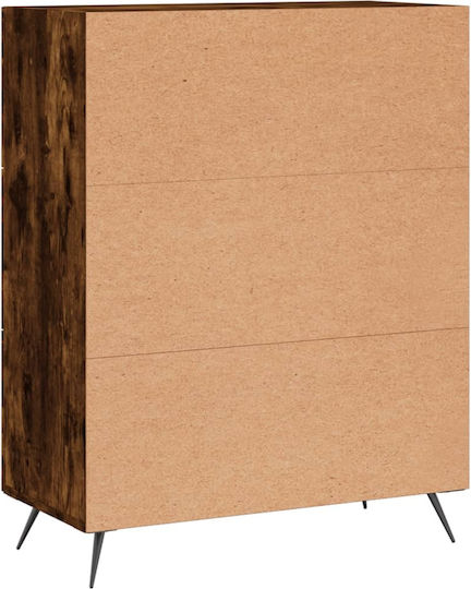 Συρταριέρα Κρεβατοκάμαρας mit 3 Schubladen 69.5x34x90cm